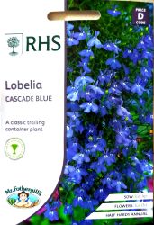 Lobelia Cascade Blue RHS Seeds